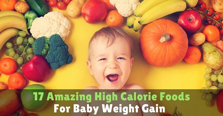 high calorie foods for baby weight gain