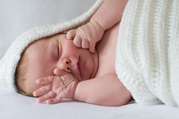 Your Baby Rub HisHer Face While Sleeping
